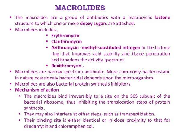 Macrolides