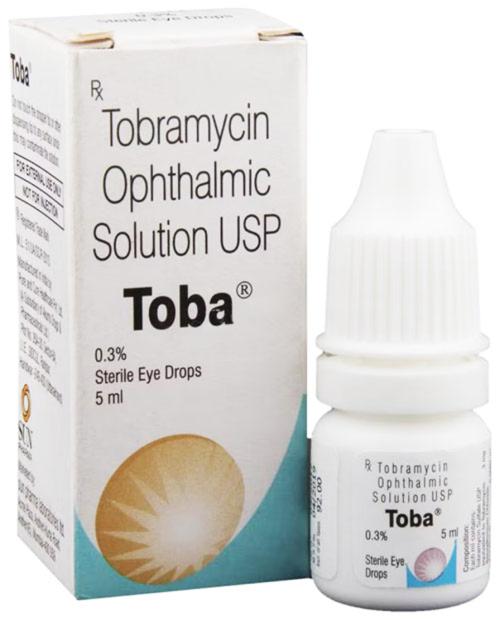 Toba (Tobramycin) Eye Drops