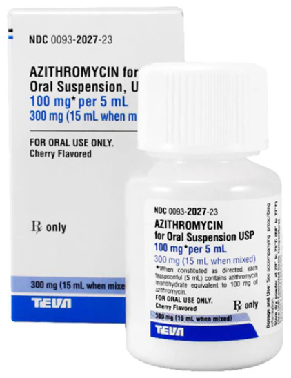 Azithromycin oral suspension
