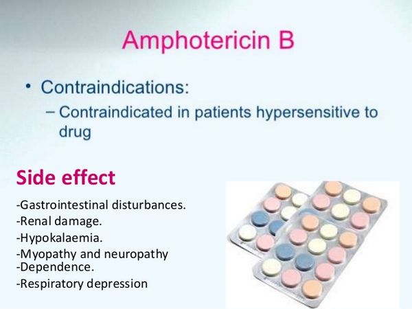 Amphotericin B: Cautions Amphotericin B: Cautions