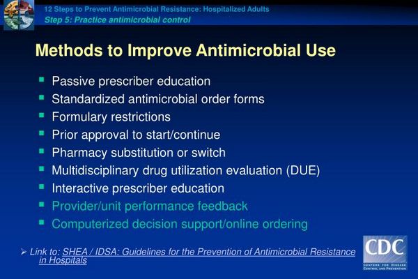 Guide to antimicrobial use in adults Guide to antimicrobial use in adults