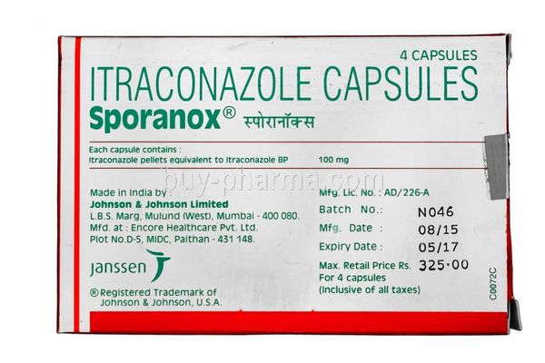 Sporanox (Itraconazole) Sporanox (Itraconazole)