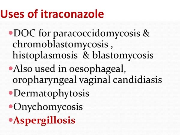 Itraconazole Uses