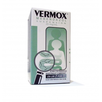 Order Vermox (Mebendazole) Without Prescription 100mg 