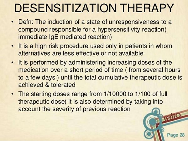 Successful Antibiotic Desensitization Successful Antibiotic Desensitization