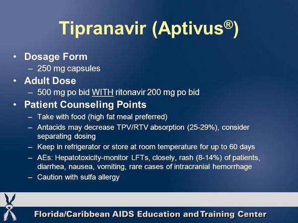 Aptivus (Tipranavir)