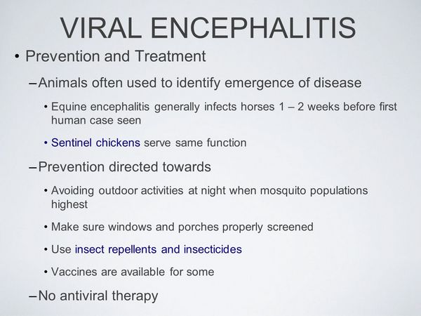 Prevent Encephalitis