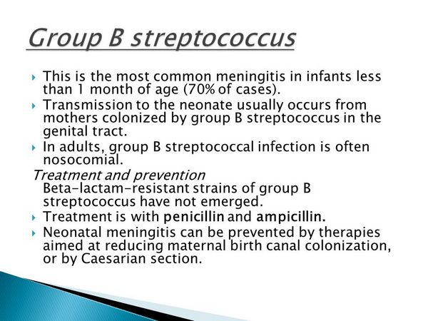 Group B Streptococcus S Agalactiae Clinical Syndromes Bacterial Infections
