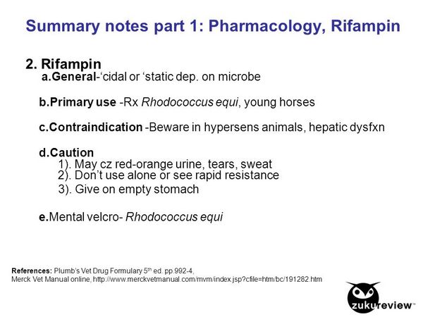 Rifampin: Cautions Rifampin: Cautions