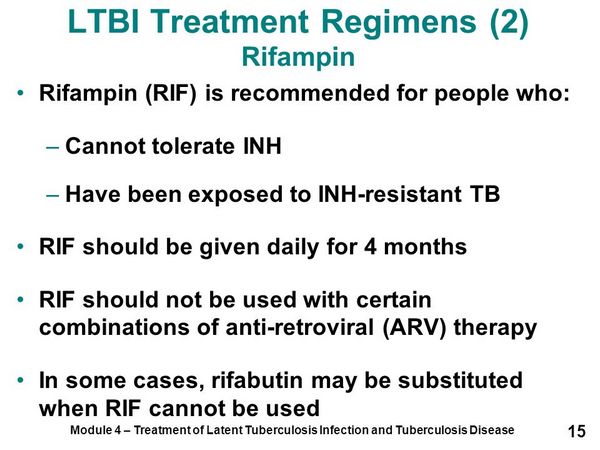 Pyrazinamide Regimens Pyrazinamide Regimens