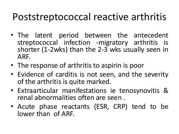 Streptococcus ARTHRITIS