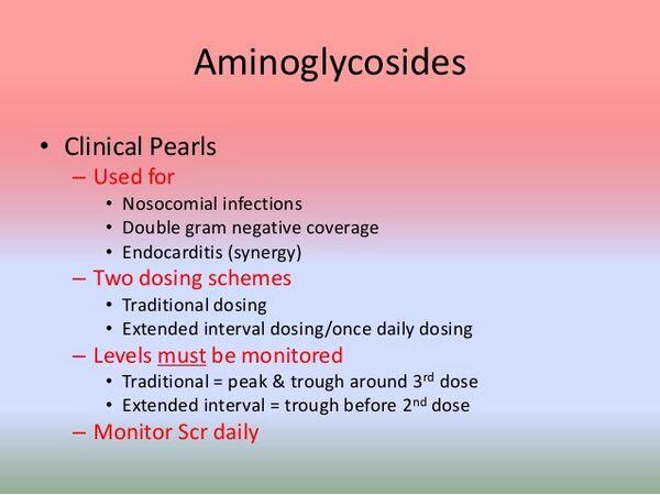 Aminoglycosides - antibiotic agents Aminoglycosides - antibiotic agents