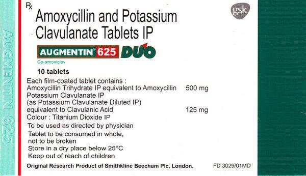 Amoxicillin-Clavulanate Potassium Amoxicillin-Clavulanate Potassium