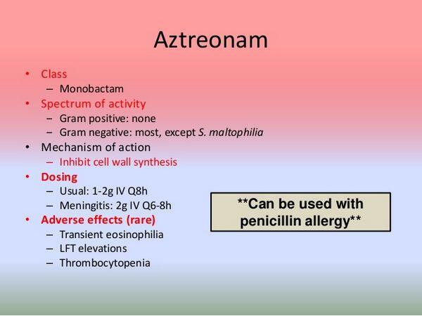 Aztreonam