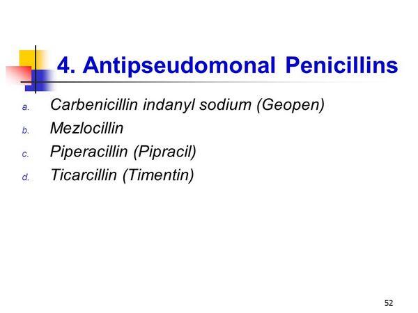 Carbenicillin Indanyl Sodium