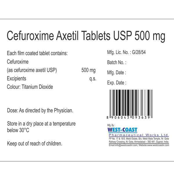 Cefuroxime Axetil Cefuroxime Axetil