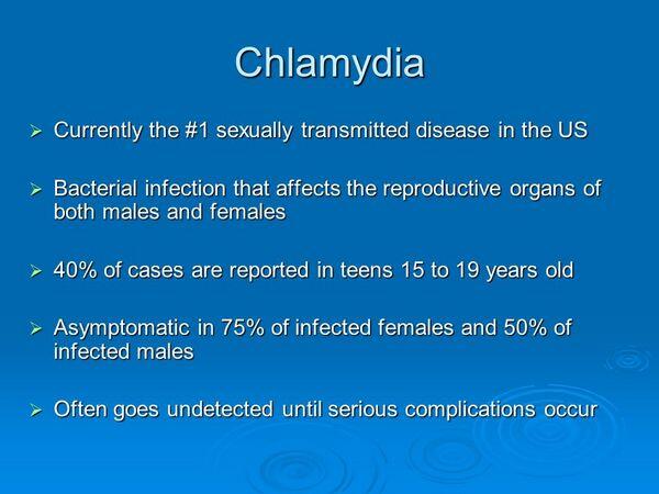 Chlamydial sexually transmitted diseases