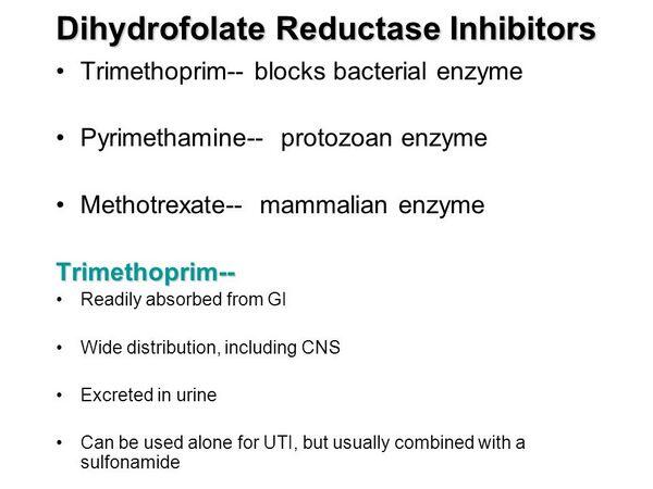 Dihydrofolate Reductase Inhibitors Dihydrofolate Reductase Inhibitors