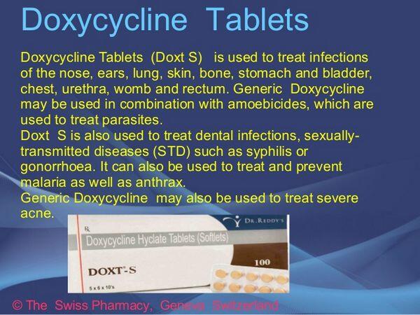 Doxycycline dosage