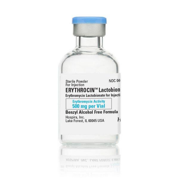 Erythromycin Lactobionate