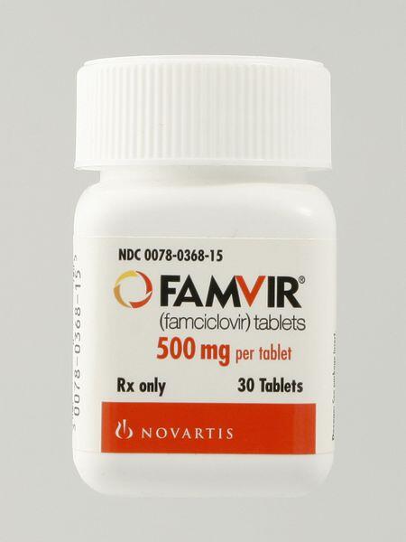 famciclovir dosage shingles