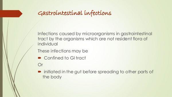 Gastrointestinal Infections