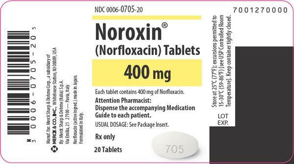 norfloxacin dosage for uti