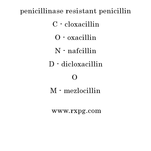 Penicillinase-Resistant Penicillins Penicillinase-Resistant Penicillins