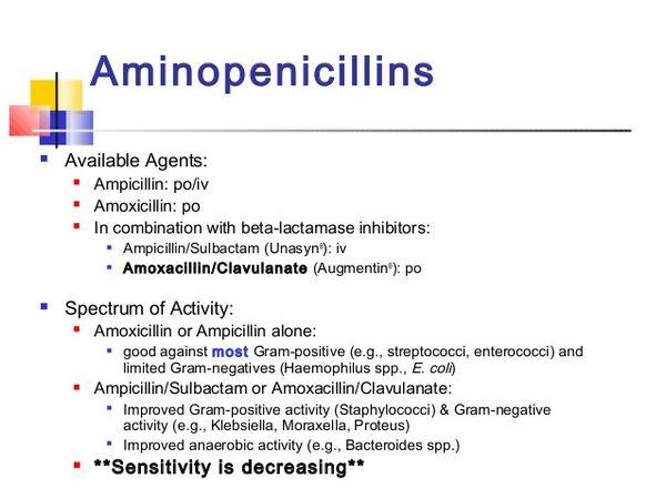 Amino-penicillins