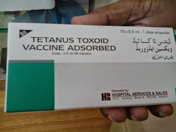 Tetanus toxoid, tetanus toxoid adsorbed, and tetanus immune globulin Tetanus toxoid, tetanus toxoid adsorbed, and tetanus immune globulin
