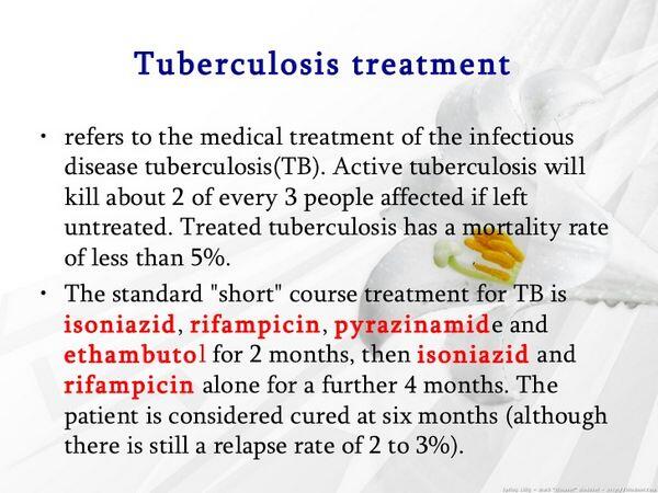 Treatment of Tuberculosis