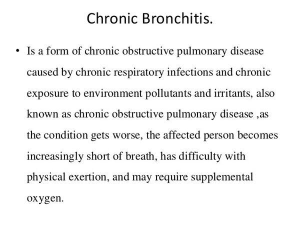 Who Gets Chronic Bronchitis? Who Gets Chronic Bronchitis?