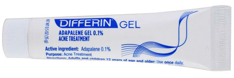 Differin gel photo