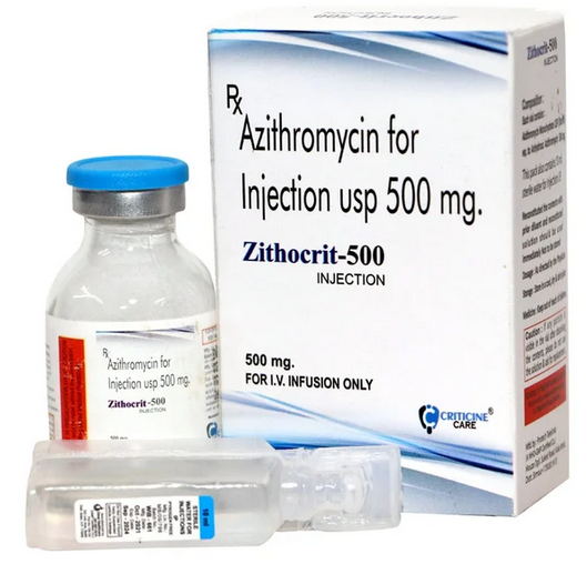 Azithromycin injection